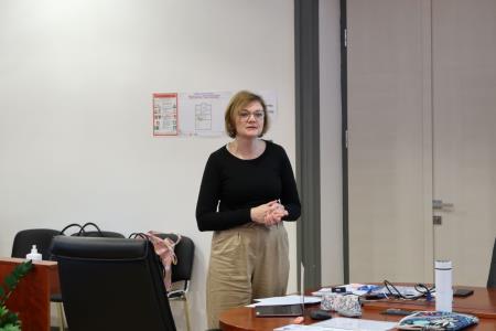 Koordinatorica programa je prostovoljcem predstavila njihovo delo s